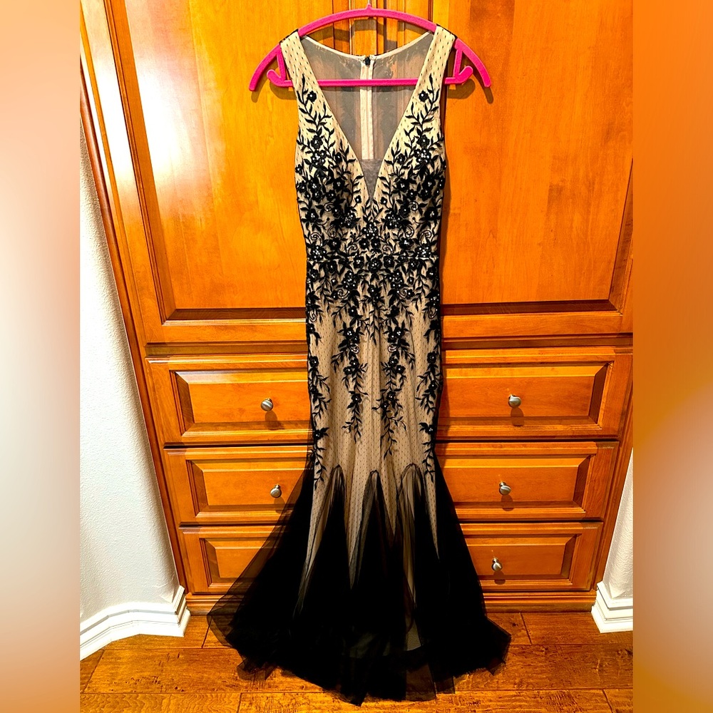 Elegant Aqua gown